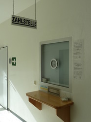 Zahlstelle Zimmer 15 (EG.)